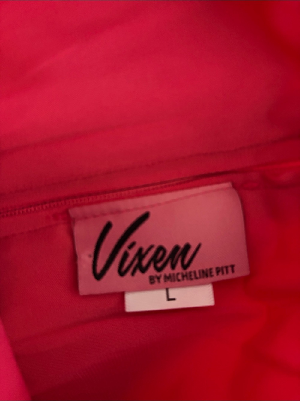 JAWBREAKER SWING DRESS IN HOT PINK - VIXEN BY MICHELINE PITT - Picture 5 of 5
